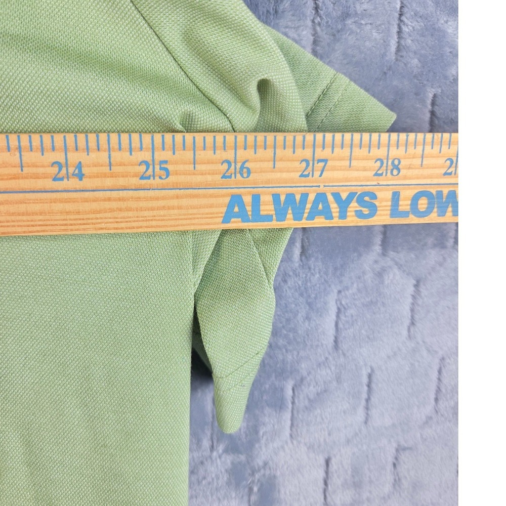 Daniel Cremieux Signature Collection Mens 2XT Sage Green Pique Polo Shirt Tall - Picture 5 of 6